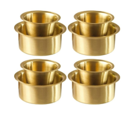 Brass Dabara Set
