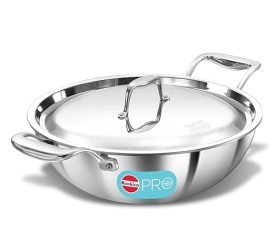 Hawkins Pro 3.5 Litres Deep-Fry Pan, Silver