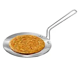 Hawkins Tri-Ply Stainless Steel Tava 22 cm, 3.5mm Induction Compatible.