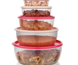 Perfect Seal Plastic Kitchen Storage Containers,5 litres