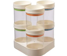 Crystal Food Container Pack of 6 (500 ML Each)