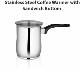 Stainless Steel Coffee Warmer  Sandwich Bottom