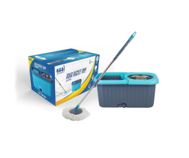 Bucket Mop with Steel Spinner