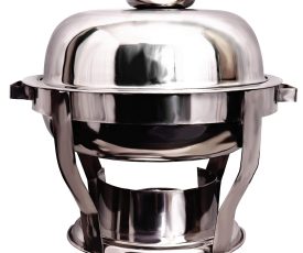 Stainless Steel Round Chafing Dish with Lid
