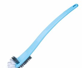 Double Hockey Shape Toilet Cleaner Brush