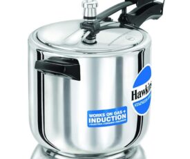 Hawkins 6 Litre Inner Lid Pressure Cooker, Stainless Steel, Induction Cooker, Silver (HSS60)