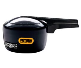 Hawkins Futura 3 Litre Pressure Cooker, Hard Anodised Inner Lid, Induction Cooker,Black (IFP30)