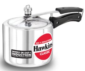 Hawkins Aluminium 3 Litre Classic Pressure Cooker,Induction Inner Lid Cooker(Icl3T)